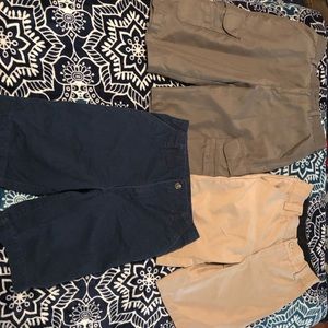 3 pair of shorts tony hawk, j tek, faded glory